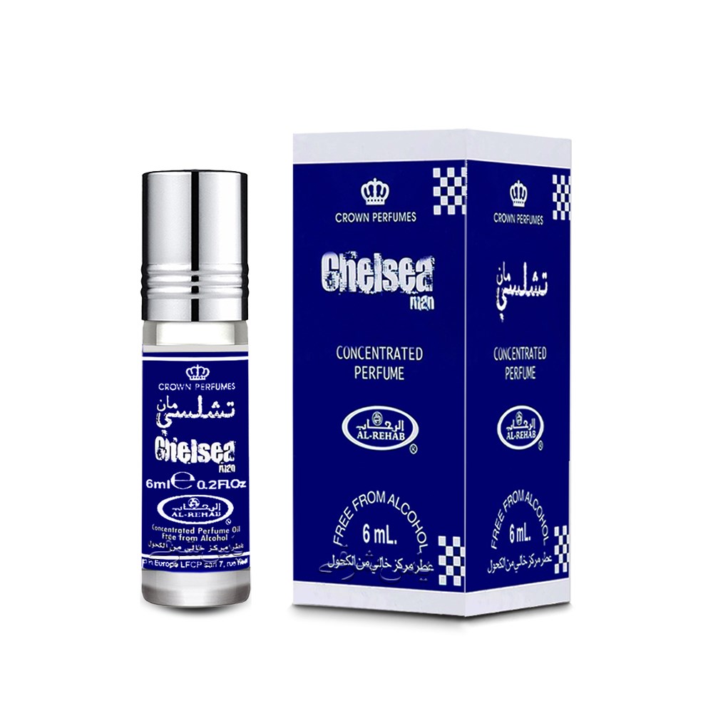 عطر مردانه الرحاب مدل چلسی حجم ۶ میل