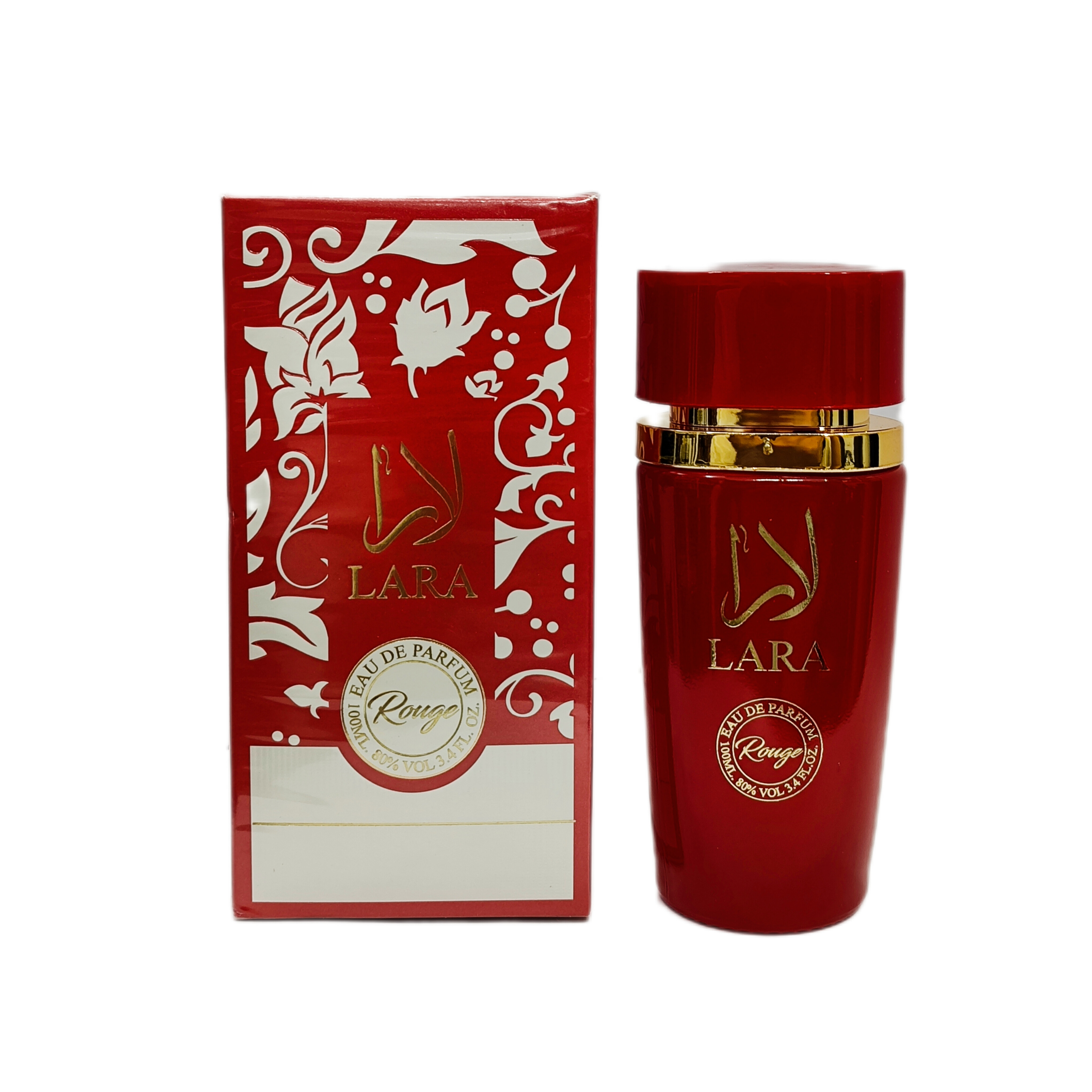 ادکلن زنانه مدل لارا رژ رایحه یارا کندی سرخابی حجم ۱۰۰ میل